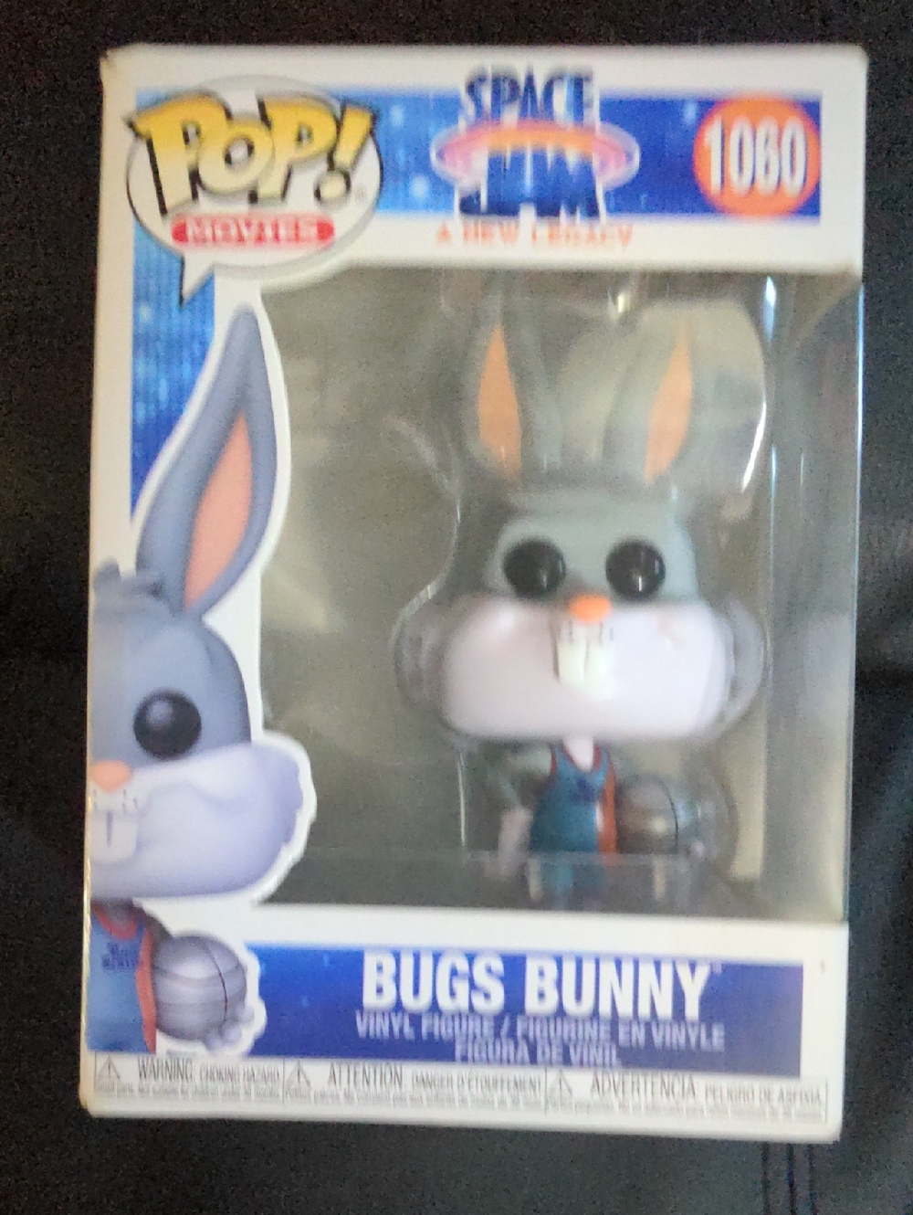 Funko Pop Bugs Bunny #1060 Space Jam Movies Looney Tunes Vinyl Figure NIB
